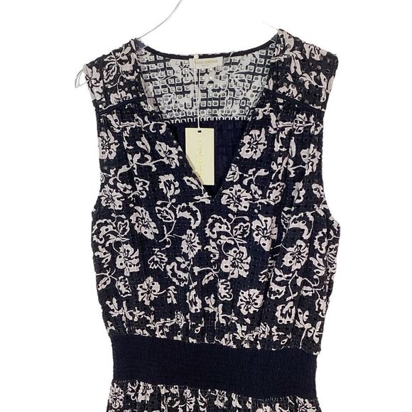 RAMY BROOK Size L NWT Boone Printed Floral Mini Drop Waist Cotton Printed Dress - Picture 5 of 15